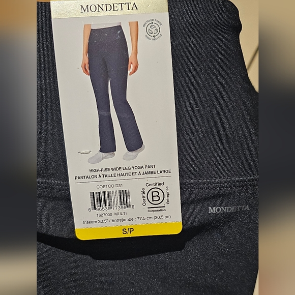 NWT Mondetta High-Rise Flare Legging / Yoga Pants | Black - Picture 5 of 5